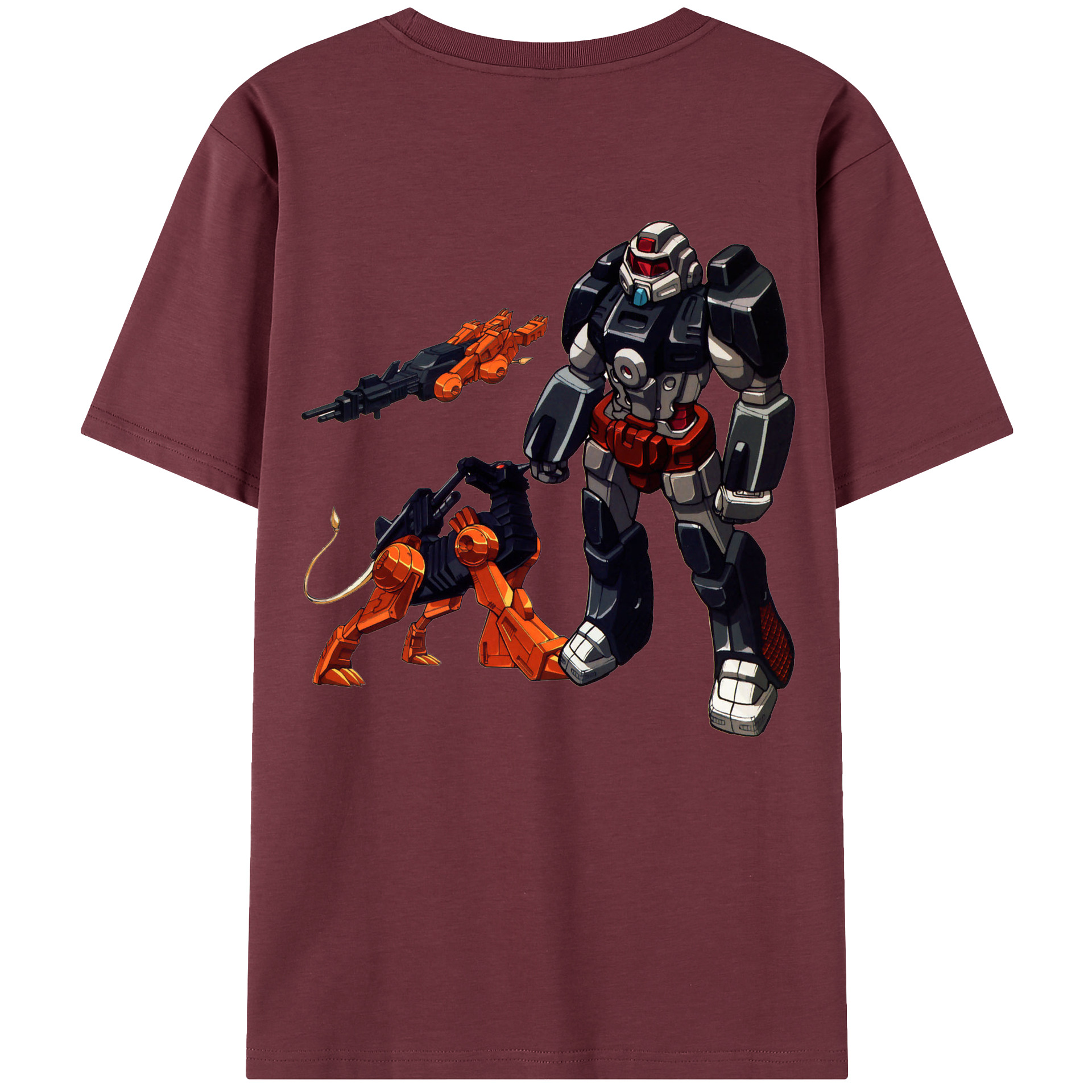 （画像用）  綿100％半袖Tシャツ（背面プリント）
